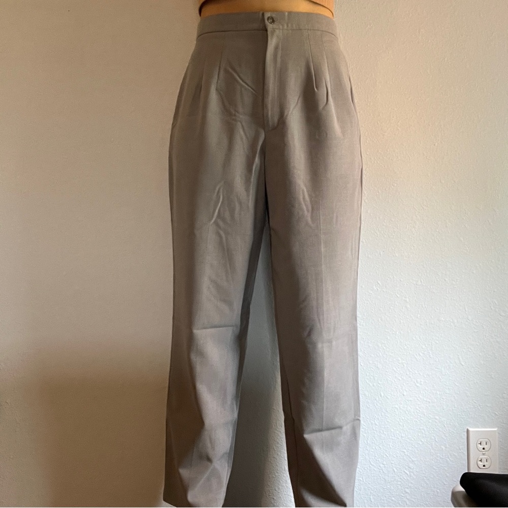 Petite Gray Trousers